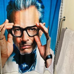 Jeff Goldblum shower curtain